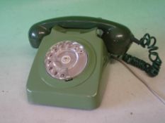 A BT 746F Telephone in Green