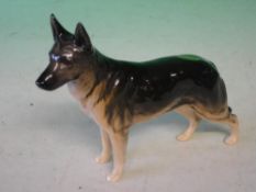 Beswick A German Shepherd. CH. Ulrica of Brittas