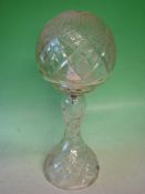 A Cut Glass Table Lamp c1920s. 16