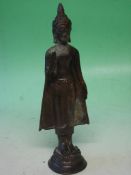 A Bronze Figure Eastern deity. 9