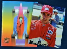 2003 Indianapolis 500 racing programme signed by Helio Castronevis dated 25/05/2003 signed to the