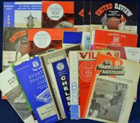 Manchester United football programmes for 1965/66 full season collection homes 21 league, 2 FA