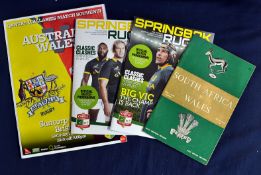 1964 Wales 1st Official Rugby Tour to the Southern Hemisphere. 1964 South Africa v Wales rugby