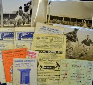 Selection of Oldham Athletic football programmes 1950s and 1960s Oldham Athletic 1951/52 v Grimsby