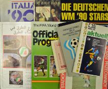 World Cup programme selection 1974 Tournament programme (48 pages), 1978 Official Tournament