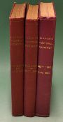 Bound Volumes of Charles Buchan’s Football Monthly covering Sept 1952-Aug 1953, Oct 1955-Sept 1956