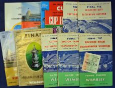 Selection of Cup Final football programmes to include FA Cup Finals 1958, 1959, 1960 + south terrace