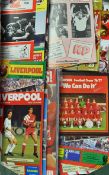 Collection of Liverpool Big Match football programmes from 1980s to modern day mainly European