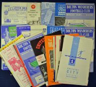 Quality collection of FA Cup football programmes from 1954 onwards and mainly 1950s good selection