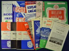 Collection of International/Representative football match programmes from 1955 onwards including