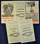 Football League Cup Ties 61/62 Sheffield United v Newcastle Utd x 2, 61/62 Sheffield Utd v Fulham,
