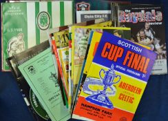 Collection of Scottish Big Match football programmes and include Scottish Cup Finals 1970. 1971,