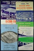 1960 FA Cup Final programme Wolverhampton Wanderers v Blackburn Rovers, has 4 song sheets, plus