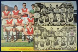 Arsenal: 12 autographs includes Jack Kelsey