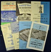 FA Cup football programmes semi-finals 1959 Luton Town v Norwich City, 1960 Sheffield Wednesday v