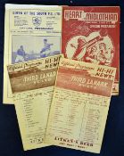Scottish football programme selection to include 49/50 Third Lanark v Hibernian (SLC), 52/53 Third