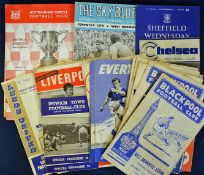 Collection of West Bromwich Albion away football programmes from the early 1960s, varied fixtures,