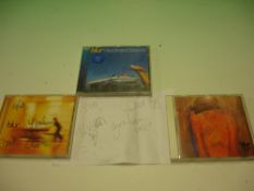 Blur. Three CDs, Blur; The Great Escape; and Blur 13, each signed by all four members of the band in