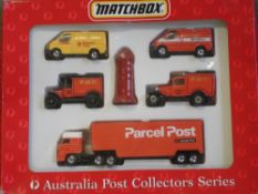 Matchbox Toys. Australia Post Collectors Series vehicles. Boxed c1994