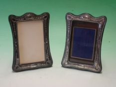 A Pair of Silver Faced Photograph Frames Birmingham 1912. 7