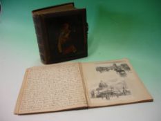 Diary of Gertrude Bradley. Hand written with accounts of her visits to Sweden, the Baltic and St