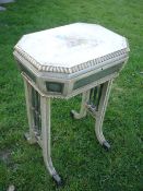 John and Cynthia Lennon. From their home at Kenwood, Surrey, a 19th century work table with