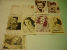 An Autograph Album to include James Mason, Margaret Lockwood, Dorothy Lamour, Phyllis Calvert and