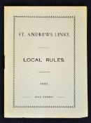 1921 St Andrews Links St Andrews 