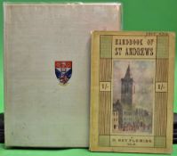 Golf Books (2 early 20thc  books on St Andrews) to incl Charles Hilton Brown and Duncan