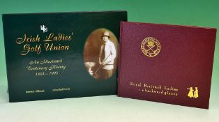 Irish Ladies Golf Club Centenary History Books (2) to include signed 