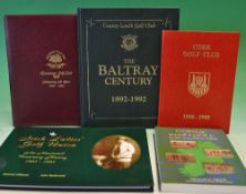 Irish Golf Club Centenary History books (5) - to incl 