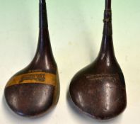 2x superbly shaped large headed drivers to incl Dick Burton 