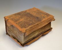 VICTORIAN GOLF/SPORTS AMAZING SCRAPBOOK FROM 1894-1910 compiled by Howard Martin, commencing on