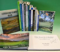 Irish Golf Club Centenary History books (15) - to incl signed Pat Ruddy 