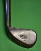 Rare R Wilson St Andrews early rut niblick c1890 - the head measures 3