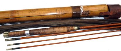 ROD: Rare Hardy The Fairchild Rod 9' 3 piece Palakona with correct spare tip, trout fly rod, No.
