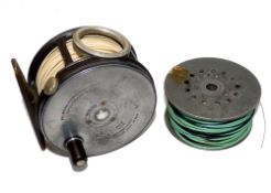 REEL & SPOOL: (2) Hardy Perfect 3.75