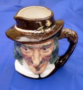 DOULTON JUG: Royal Doulton Izaak Walton character jug, To Commemorate the 300th Anniversary of the