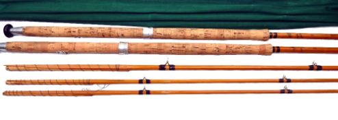 ROD: Rare Fosters of Ashbourne The Perfect Spliced 13' and 14' twin butt split cane salmon fly