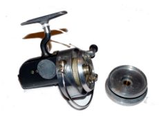 REEL: Fine Hardy Altex No.2 MkV spinning reel, LHW folding handle, on/off optional check, spring