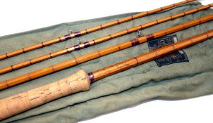 ROD: Hardy The JMC Salmon fly rod, 12' 3 piece with spare tip (4
