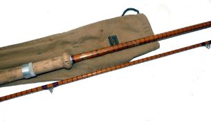 ROD: B James & Son London England Richard Walker Mk1V Avon, 10' 2 piece split cane, tip 3