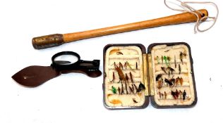 ACCESSORIES: (3) Hardy Wardle magnifier glass, 1.5