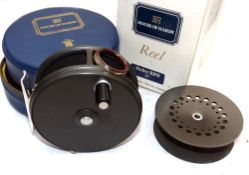 REEL & SPOOL: (2) Hardy Perfect 3 5/8