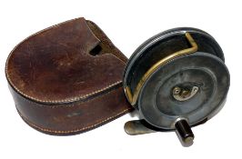 REEL: Hardy Sunbeam alloy dry fly reel, 2.75