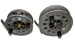 REELS: (2) Pair of 1950s Allcock Aerial trotting reels, 3.75