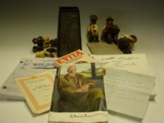 Theatre Memorabilia A collection comprising a paperback volume 