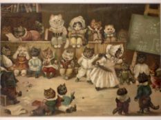After Louis Wain A print 