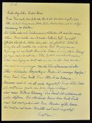 WWII German 'Farewell' Letter and Diary of the 'Fall of Berlin' 1945 the contents are saddening