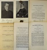 Science Lyon Playfair autograph letter signed dated April 28th 1887 concerning the proofs of one